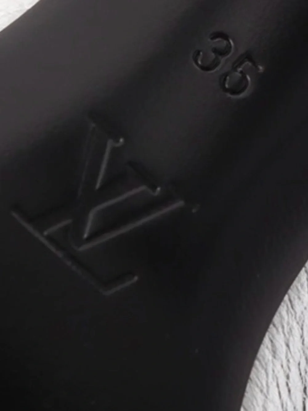 Louis Vuitton designer metallic